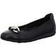 ara Damen Sardinia Ballerinas, SCHWARZ, 38 EU