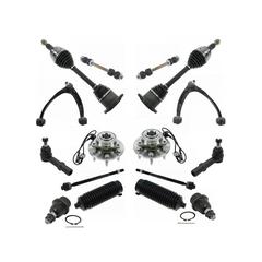 2007-2013 Chevrolet Silverado 1500 Front Axle Wheel Hub Control Arm Kit - TRQ PSA28669