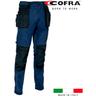 E3/80547 Pantalone Kudus Cofra Blu Marino Nero Tg 54