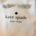 Kate Spade Jewelry | Kate Spade Flower Ear Crawlers | Color: Gold/White | Size: Os