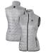 Women's Cutter & Buck Gray Washington Nationals Rainier PrimaLoft Eco Full-Zip Puffer Vest
