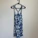 American Eagle Outfitters Dresses | Blue And White Floral Mini Dress | Color: Blue/White | Size: M