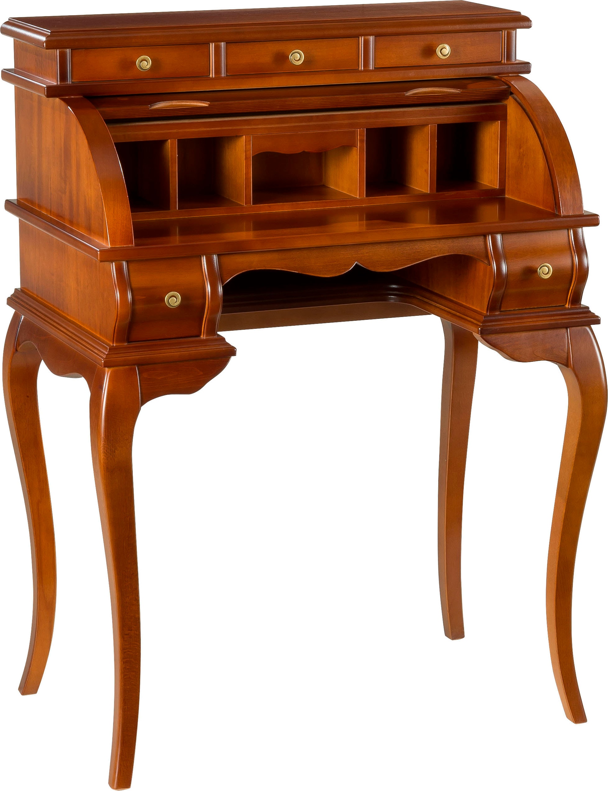 Sekretär HOME AFFAIRE "Sekretär Montale", braun (nuss), B:78cm H:105cm T:47cm, Sekretäre, Breite 78 cm