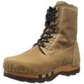 Woody Herren Pascal Combat Boots, Braun (Crazy Horse Testa di Moro)