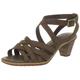 Timberland Damen FTW_EK Montvale Sandal Woven Ankle Strap Knöchelriemchen Braun (Dark Brown) 41 EU