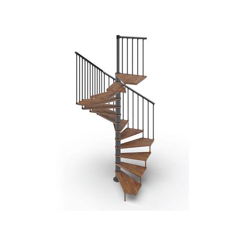 Matisère – Spindeltreppe mit 15 stufenanzahl – Zu erreichend Höhe 3.08m à 3.60m – Durchmesser 120cm