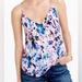 J. Crew Tops | J Crew Silk Carrie Camisole In Abstract Print | Color: Blue/Pink | Size: 10