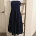 J. Crew Dresses | J Crew Strapless Navy Dress - Excellent Condition! | Color: Blue | Size: 4