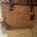 Coach Bags | Beautiful Brown And Gold Coach Shoulder Bag. | Color: Brown | Size: Os