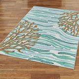 Coastal Charm Rectangle Rug Multi Cool, 3'3" x 5'3", Multi Cool