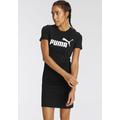 Shirtkleid PUMA "ESS SLIM TEE DRESS" Gr. XL, N-Gr, schwarz (puma black) Damen Kleider Freizeitkleider