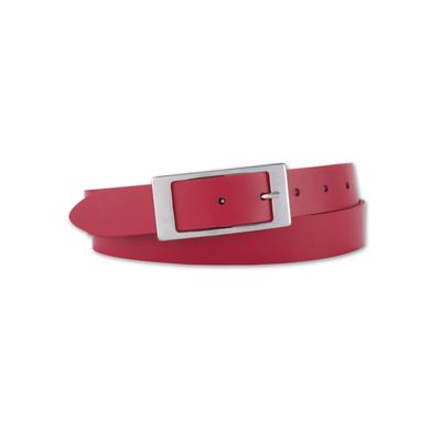 Ledergürtel BERND GÖTZ, Damen, Gr. 80, rot, Leder, unifarben, casual,modisch,klassisch,feminin, Gürtel, in vielen abgestimmten Farben Image