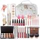 FantasyDay All-in-one Makeup Set Gift Surprise | Full Makeup Kit for Women Multipurpose Essential Starter Bundle Include Eyeshadow Palette Lipstick Blush Concealer Face Powder Eyeliner Mascara Brush