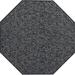 Gray 144 x 144 x 0.3 in Area Rug - DASTINGO Solid Color Machine Woven Nylon Indoor/Outdoor Area Rug in Dark Nylon | 144 H x 144 W x 0.3 D in | Wayfair