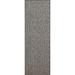 Dark Gray 2' x 32' Area Rug - DASTINGO Solid Color Machine Woven Nylon Indoor/Outdoor Area Rug in 384.0 x 24.0 x 0.3 in brownNylon | Wayfair