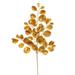 Vickerman 703588 - 25" Artificial Gold Dogwood Glitter Spray (3 Pack) (FK220825)