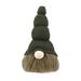 The Holiday Aisle® Green Knitted Hat Fabric Sitting Gnome 14"H | 13.78 H x 7.87 W x 5.91 D in | Wayfair CA03387FF3374838BD57659AFE1EEB85