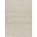 Gray 108 x 76 x 0.01 in Indoor/Outdoor Area Rug - Gracie Oaks Madason Striped Machine Woven Indoor/Outdoor Area Rug in Beige/ | Wayfair