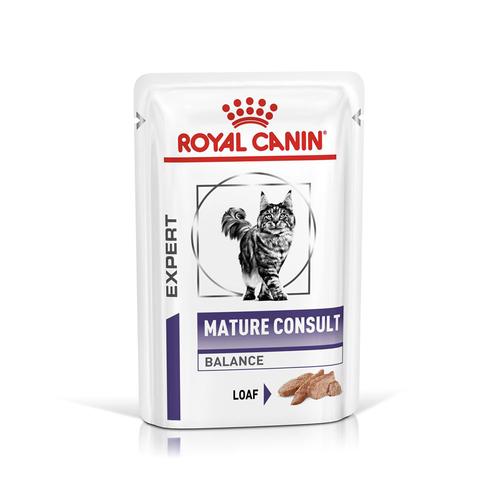 12x 85g Royal Canin Expert Mature Consult Balance Nassfutter Katze