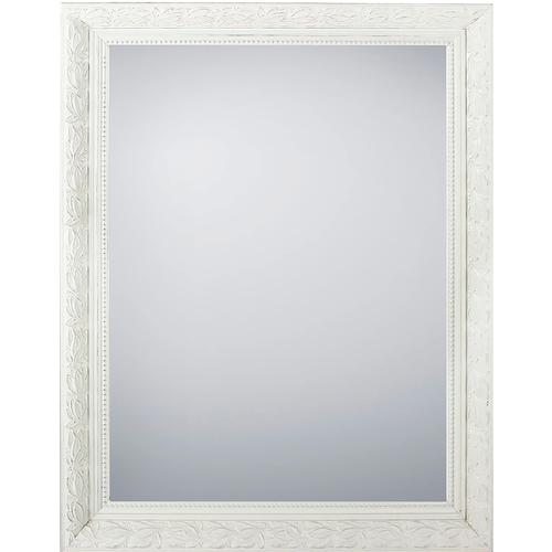Dekospiegel MIRRORS AND MORE Spiegel Gr. B/H/T: 55 cm x 70 cm x 3,5 cm, weiß Dekospiegel Barockspiegel, Wandspiegel