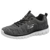 Sneaker SKECHERS "Graceful - Twisted Fortune", Damen, Gr. 38, schwarz-weiß (schwarz, weiß), Textil, sportlich, Schuhe, Freizeitschuh, Halbschuh, Schnürschuh mit Memory Foam