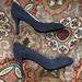 Michael Kors Shoes | Micheal Kors Navy Blue Suede Heel | Color: Blue | Size: 8