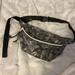 American Eagle Outfitters Bags | Black Fannypack - Tie Dye Print | Color: Black/Gray | Size: Os