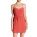 Madewell Dresses | Madewell 100% Silk Sunlight Dress, Coral, 00/Xxs | Color: Orange/Red | Size: 00