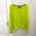 Ralph Lauren Sweaters | Euc Women’s Neon Yellow Green Ralph Lauren Active Ribbed Knit Crew Neck Sweater | Color: Green/Yellow | Size: Xs