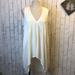 Anthropologie Tops | Left Of Center Cream Asymmetrical Tank. Size Small | Color: Cream | Size: S