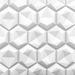 A La Maison Ceilings Hexagon 23.5" x 23.5" Seamless Glue-up 3D Wall Panels in Brown | 23.5 H x 23.5 W x 1.2 D in | Wayfair HG-SWP-PW-6