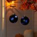 Evergreen Enterprises, Inc Halloween Battery Operated LED Outdoor Ornament w/ Spiders Metal | 8 H x 8 W x 8 D in | Wayfair 2LA2136