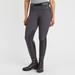 Hadley Mid - Rise Side Zip Breeches by SmartPak - Knee Patch - 30R - Shadow - Smartpak