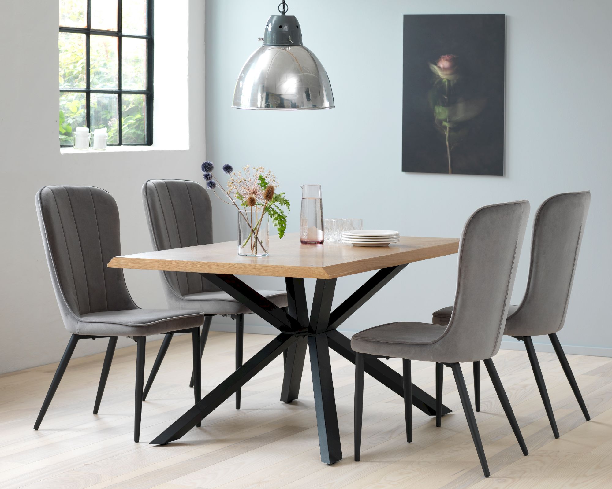 designline »Arno« Esstisch Eiche natur 160x90 cm