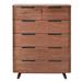 Rye Studio Kirkwood American Walnut Mid Century Modern 6-Drawer Chest