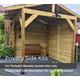 Privacy Side Kits for Timbakit Wooden Gazebo's | For 2.4m, 3m & 3.6m Gazebo Sides