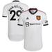 Men's adidas Aaron Wan-Bissaka White Manchester United 2022/23 Away Authentic Player Jersey