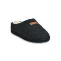 Women's Textured Knit Rib Cuff Clog Slipper Slippers by GaaHuu in Charcoal Grey (Size S(5/6))