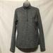 Nike Tops | Nike Running Shirt Womens M 1/4 Zip Pullover Dri-Fit Long Sleeve Gray Marled | Color: Gray | Size: M