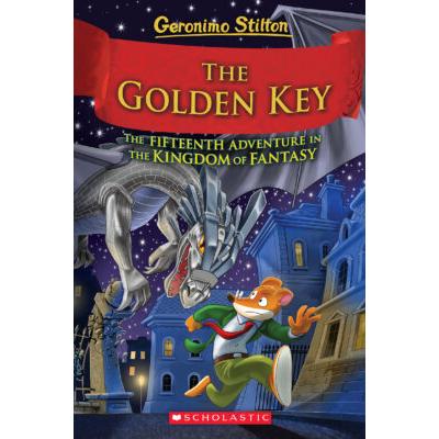 Geronimo Stilton and the Kingdom of Fantasy #15: The Golden Key (Hardcover) - Geronimo Stilton