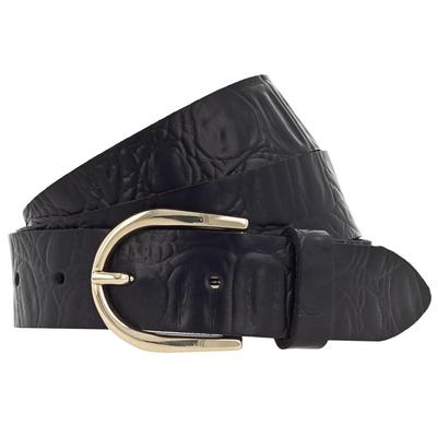 Vanzetti Gürtel Leder 95 cm Schwarz Damen