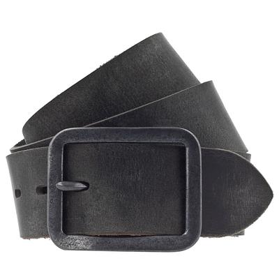 Vanzetti Gürtel Leder 110 cm Schwarz Herren Image