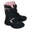 Superfit - Klett-Stiefel Crystal - Dots In Blau/Rosa, Gr.35