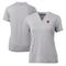 Women's Cutter & Buck Heather Gray Baltimore Orioles DryTec Forge Stretch V-Neck Blade Top