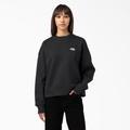 Dickies Women's Summerdale Sweatshirt - Black Size S (FWR04)