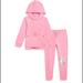 Disney Matching Sets | Girls Set Minnie Mouse Hoodie And Joggers Size Medium Pink Nwot | Color: Pink | Size: Mg