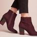 Anthropologie Shoes | Anthropologie Klub Nico Bellerie Booties Size 9 | Color: Purple/Red | Size: 9