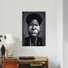 East Urban Home 'Vintage Celebrity Sunday Series: Nina Simone' Graphic Art Print on Canvas Canvas, in Black/Gray/White | Wayfair ESUR3610 37329510