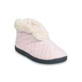 Women's Quilted Jersey Elastic Front Slipper Boot Slippers by GaaHuu in Pink (Size M(7/8))