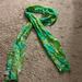 Lilly Pulitzer Accessories | Chin Chin Murfette Scarf Wrap Shawl Elephant Monkey Paisley | Color: Blue/Green | Size: Os